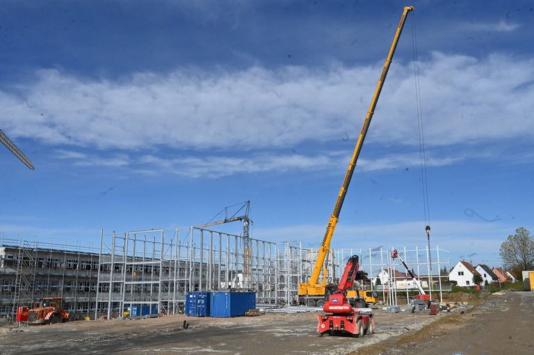 Am EK entsteht derzeit ein neues Parkhaus mit 874 Stellplätzen. 